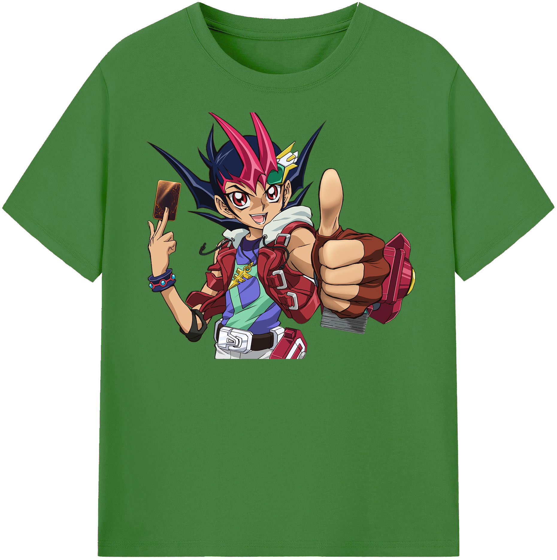 （画像用） 遊☆戯☆王 Yu-Gi-Oh! レディースカジュアルプリントTシャツ（綿100％）